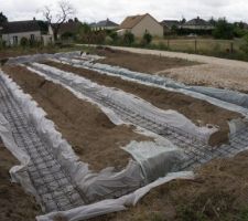 Chaînages posées sur un polyane