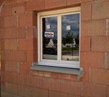 Appuis de fenêtre posés