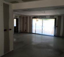 Chape liquide coul&eacute;e