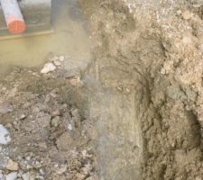 Inondation du VS après un WE de pluie intense et violente : 30 cms d'eau à évacuer.