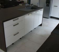 Vue de l'ilôt central de devant