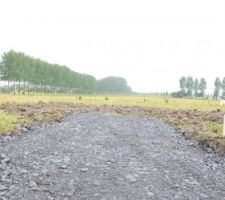 Acc&egrave;s chantier par BL ASSAINISSEMENT