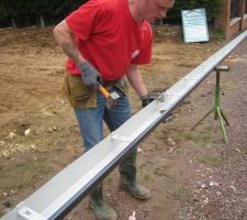 17- pose d'un manchon de raccordement