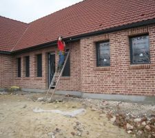 26- pose de la gouttière