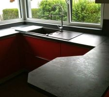 &nbsp;Pose de l'&eacute;vier. La cuisine est termin&eacute;e?