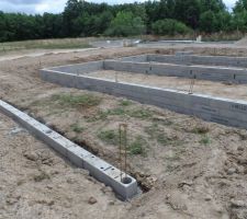 La terrasse en cours