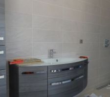 Notre salle de bain : ça avance
