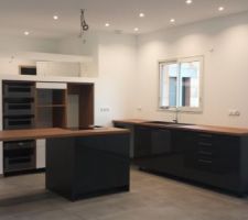 Cuisine en cours d installation