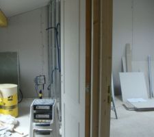 La s&eacute;paration des 2 chambres des enfants