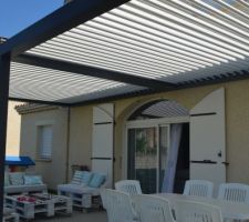 Pergola installée