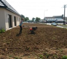 Débroussaillage, préparation du sol