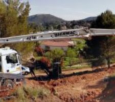 Pompe a béton panoramique