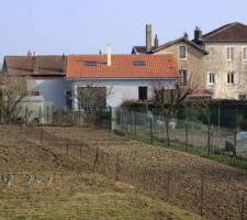 Vue depuis les jardins