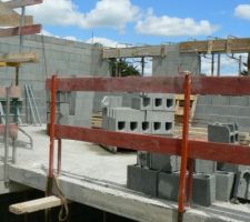 Dalle de l'&eacute;tage