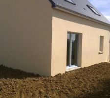 Terrassement fait