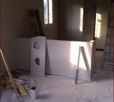 Le bar et la cuisine