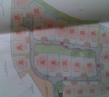 Plan du lotissement ! Le notre sera le lot 13