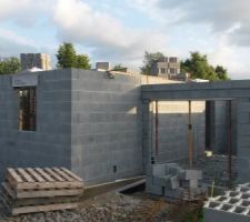 Diff&eacute;rence niveau garage/maison