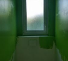 WC - Carrelage Gris en dessous