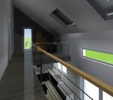 3D de la maitre d oeuvre de l étage
