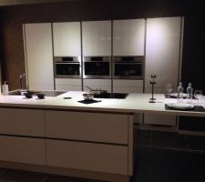 Voici la cuisine que nous avons choisi chez Ixina à Calais