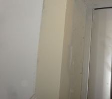 Enduit sur le placo à l'étage