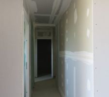Cloisons du RdC terminées