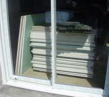 Livraison du placo jeudi 2 juillet