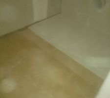 Pose isolant sous fermacell sol wc 3