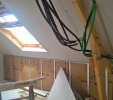 Chambre 4, en cours de réalisation.