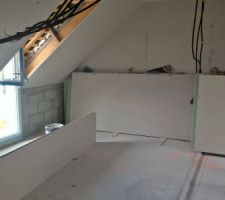 Chambre 3, en cours de construction.