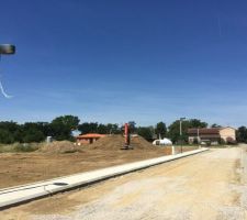 Le fond du lotissement