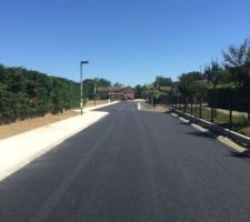 L'entree du lotissement