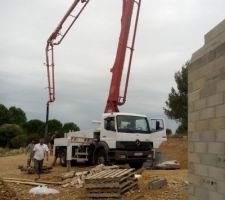 La pompe à béton