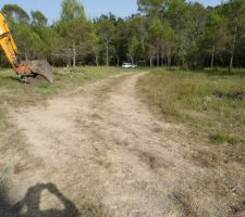 Route du lotissement