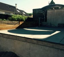 Enfin une terrasse digne de ce nom après 2 ans de galère