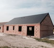 Toiture vue de derriere