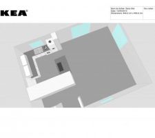 Plan de notre cuisine ikea