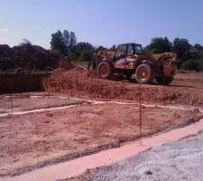 Chantier prêt à démarrer...