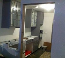 La cuisine prend forme