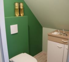 WC &agrave; l'&eacute;tage