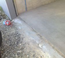 Seuil de ma chape a terminée