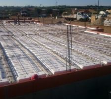 Pr&eacute;paration de la dalle !