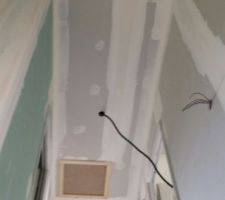 Enduit Etage vu d'en bas