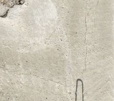 12/07/2015 : fissures de retrait sur les fondations OK