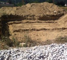 Terrassement première semaine des tavaux