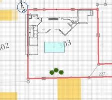 Projection sur cadastre