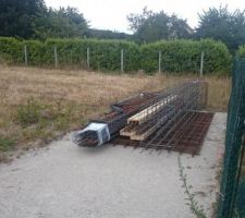La ferraille est arrivé