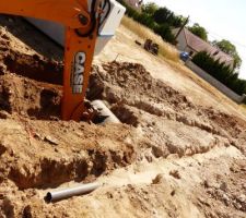 Emplacement de la fosse toutes eaux