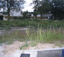 Vue du terrain entrée Nord